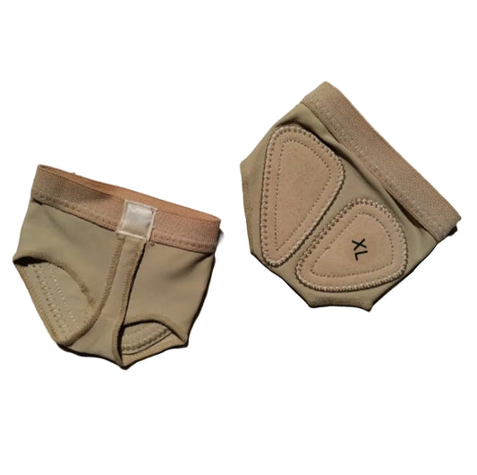 Mutandine protezione per piedi WD H7 in microfibra color carne, ideale per comfort e protezione durante l'attività fisica