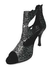 Load image into Gallery viewer, Nina Kristall - Women's Sandal in Kristal Carbon lined in Leather