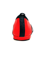 Load image into Gallery viewer, Billie Red Devil - Jazz Plus Shoe Black Glitter Toe remaining Red leather black cro profiles