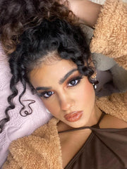 Carica immagine nella Galleria, CAMILA Superb (accollata) L13 - Scarpa da Ballo in Raso Seta Bronzo con Swarovski Boreali e Tacco a Spillo Laminato Oro Ramato