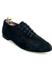 Carica immagine nella Galleria, Jazz 04 - Scarpa Jazz Confort in Camoscio Nero Wish Dance Shop