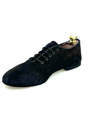 Carica immagine nella Galleria, Jazz 04 - Scarpa Jazz Confort in Camoscio Nero Wish Dance Shop