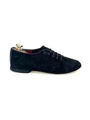 Carica immagine nella Galleria, Jazz 04 - Scarpa Jazz Confort in Camoscio Nero Wish Dance Shop