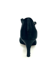 Load image into Gallery viewer, Ely QA (32QA B) - Women's Basic Dance Shoe in Black Satin and Single Strap