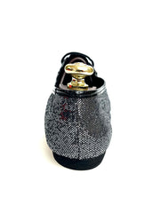 Load image into Gallery viewer, Jazz 03 Zebra - Jazz Shoe in Silk Satin Zebra Pattern Black Patent Profile