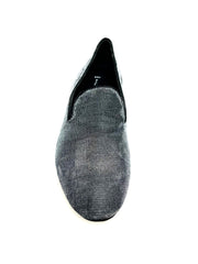 Carica immagine nella Galleria, Boris (MS20) - Mocassino da Uomo in Fish Satinato Silver con Forma Lunga Tacco in Legno Wish Dance Shop