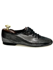 Load image into Gallery viewer, 03 Training Lizard Printed Leather Gunmetal