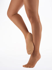 Carica immagine nella Galleria, EMMA - Collant Professionali in Rete a micronodi modellanti e massaggianti con Piede e Soletta Rinforzata