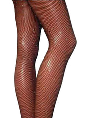 Carica immagine nella Galleria, Swarovski Collant Professionali in Rete con Swarovski