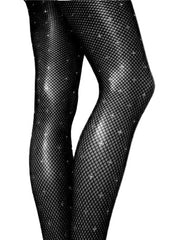 Carica immagine nella Galleria, Swarovski Collant Professionali in Rete con Swarovski