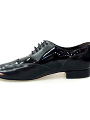 Carica immagine nella Galleria, Wish Dance Shop 108 Stringata in Pelle e Vernice Nera