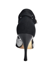 Carica immagine nella Galleria, Wish Dance Shop 403 Camoscio Nero e Glitter Argento