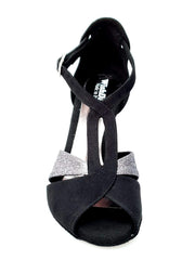 Carica immagine nella Galleria, Wish Dance Shop 403 Camoscio Nero e Glitter Carbon