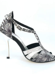 Load image into Gallery viewer, Wish Dance Shop 404 Giungla Grigio e Glitter Argento