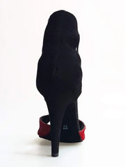 Carica immagine nella Galleria, Wish Dance Shop 460 Camoscio Nero Cavallino Rosso