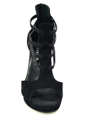 Carica immagine nella Galleria, Wish Dance Shop 460 Camoscio Nero con Plateau