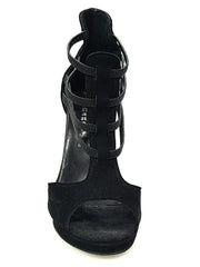 Carica immagine nella Galleria, Wish Dance Shop 460 Camoscio Nero con Plateau