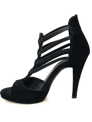 Carica immagine nella Galleria, Wish Dance Shop 460 Camoscio Nero con Plateau