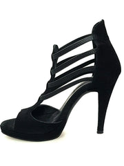 Carica immagine nella Galleria, Wish Dance Shop 460 Camoscio Nero con Plateau