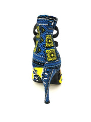 Carica immagine nella Galleria, Wish Dance Shop 460 Dakar Daishiki Giallo/Blu