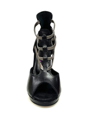 Carica immagine nella Galleria, Wish Dance Shop 460 Pelle Nera con Plateau