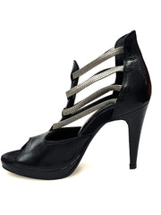 Carica immagine nella Galleria, Wish Dance Shop 460 Pelle Nera con Plateau