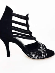 Carica immagine nella Galleria, Wish Dance Shop 460 PW Camoscio Nero Livrea Viper Nero