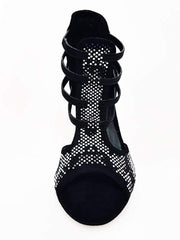 Load image into Gallery viewer, Wish Dance Shop 460 PW Camoscio Nero Livrea Viper Nero