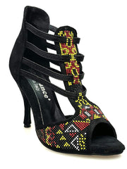 Carica immagine nella Galleria, Wish Dance Shop 460 PW Samakaka Giallo Camoscio Nero