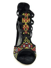 Carica immagine nella Galleria, Wish Dance Shop 460 PW Samakaka Giallo Camoscio Nero