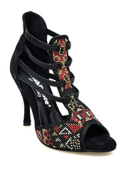 Carica immagine nella Galleria, Wish Dance Shop 460 PW Samakaka Oro Camoscio Nero