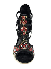 Carica immagine nella Galleria, Wish Dance Shop 460 PW Samakaka Oro Camoscio Nero