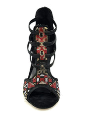 Carica immagine nella Galleria, Wish Dance Shop 460 PW Samakaka Oro Camoscio Nero