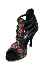 Carica immagine nella Galleria, Wish Dance Shop 460 PW Samakaka Oro Camoscio Nero