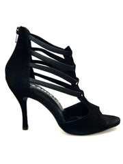 Load image into Gallery viewer, Wish Dance Shop 460 zip Camoscio Nero