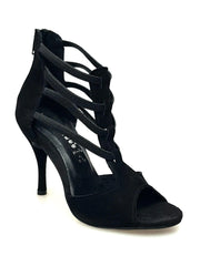 Carica immagine nella Galleria, Wish Dance Shop 460 zip Camoscio Nero