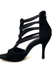 Load image into Gallery viewer, Wish Dance Shop 460 zip Camoscio Nero