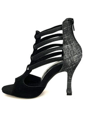 Carica immagine nella Galleria, Wish Dance Shop 460 zip Camoscio Nero e Fish Carbon