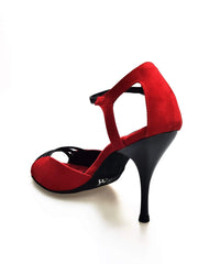 Carica immagine nella Galleria, Wish Dance Shop 691 Camoscio Rosso e Glitter
