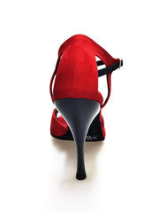 Carica immagine nella Galleria, Wish Dance Shop 691 Camoscio Rosso e Glitter