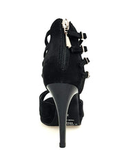 Carica immagine nella Galleria, Wish Dance Shop 779 Camoscio Nero con Plateau