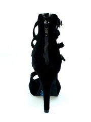 Carica immagine nella Galleria, Wish Dance Shop 779F in Camoscio Nero con Plateau