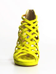 Carica immagine nella Galleria, Wish Dance Shop Intrigo in Camoscio Giallo