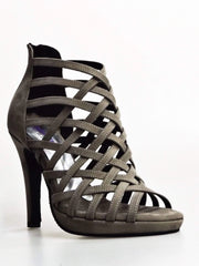 Carica immagine nella Galleria, Wish Dance Shop Intrigo in Camoscio Grigio