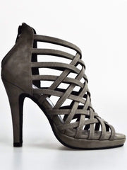 Carica immagine nella Galleria, Wish Dance Shop Intrigo in Camoscio Grigio