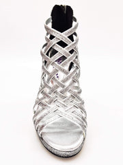Load image into Gallery viewer, Wish Dance Shop Intrigo in Glitter Argento con Plateau