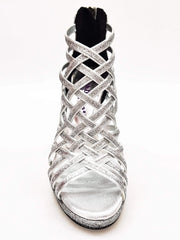 Carica immagine nella Galleria, Wish Dance Shop Intrigo in Glitter Argento con Plateau