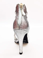 Load image into Gallery viewer, Wish Dance Shop Intrigo in Glitter Argento con Plateau