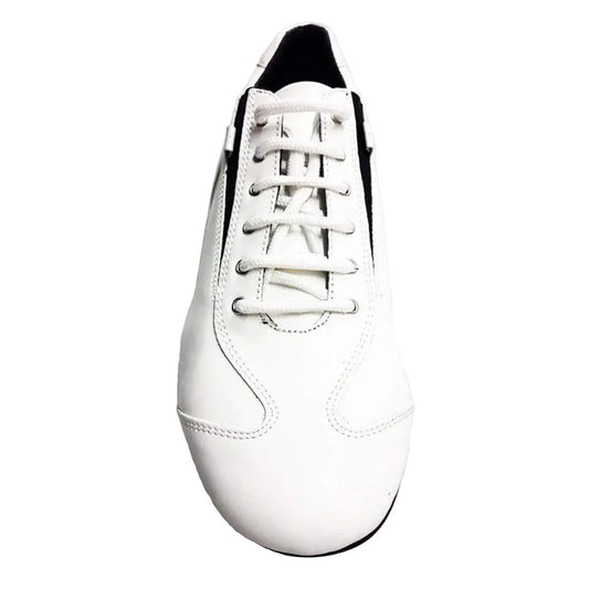 Scarpa sneaker Panama Ivan in pelle bianca, modello extraconfort, ideale per stile casual e comfort quotidiano.