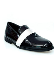Carica immagine nella Galleria, Wish Dance Shop Jackson Mocassino Vernice Nera e Fascia Argento